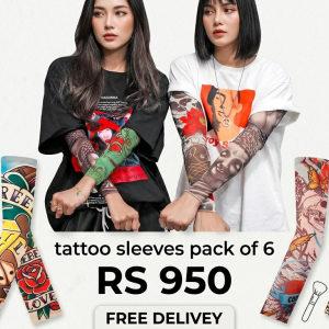 Stylish Tattoo Sleeves – Pack of 6