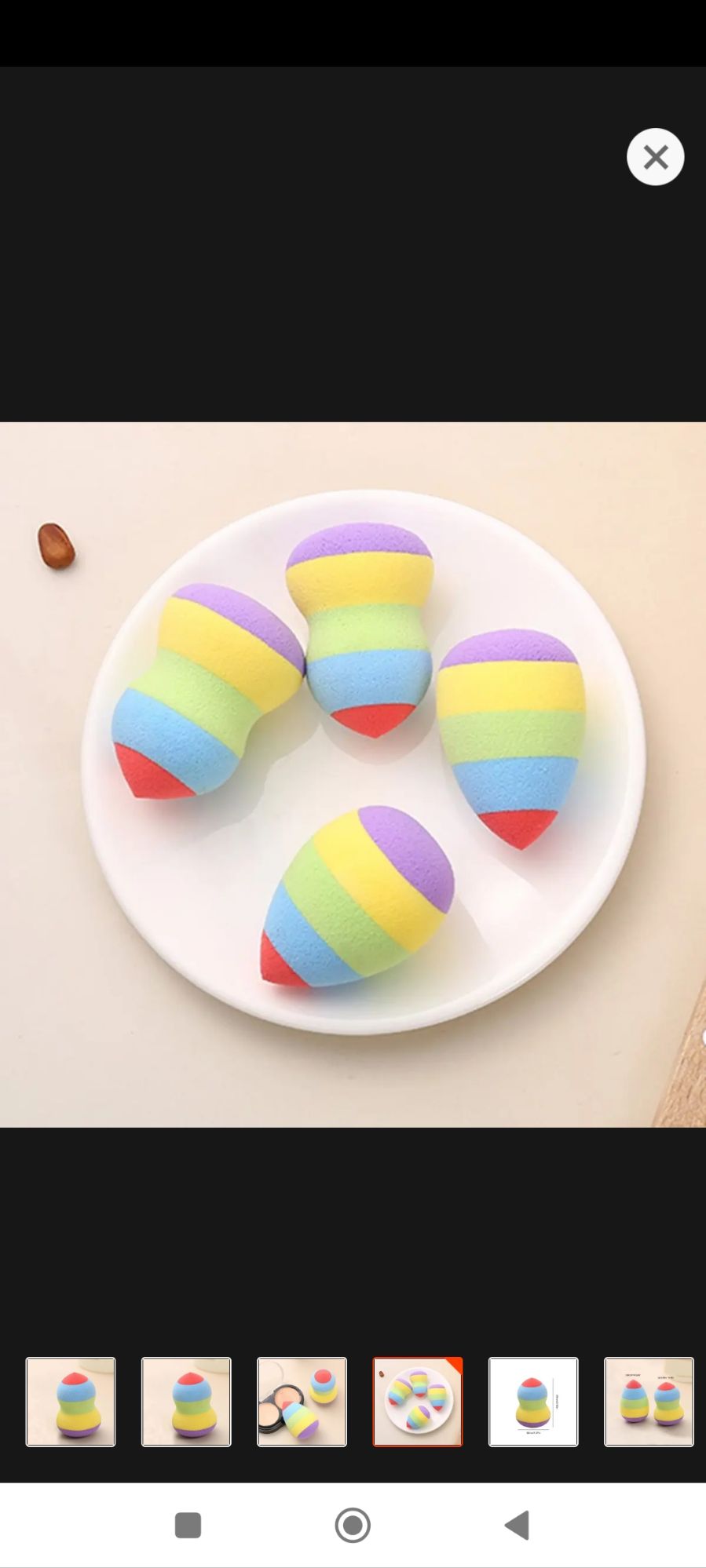 Makeup Blender Puff - Blender Sponge - Multicolor - Image 4
