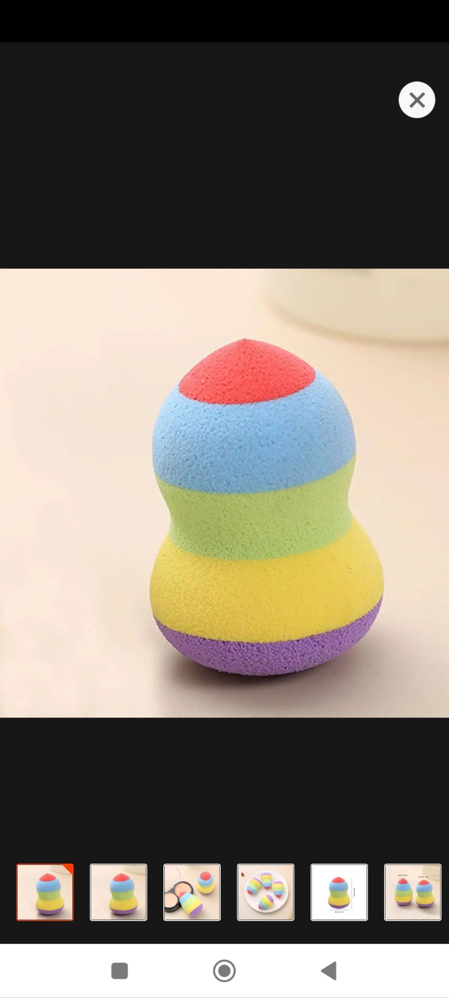 Makeup Blender Puff - Blender Sponge - Multicolor