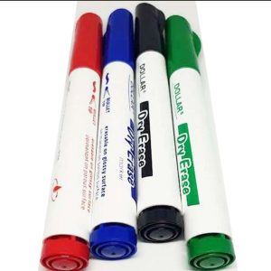 Board Marker - White board dry Erase Marker Pack of 4.