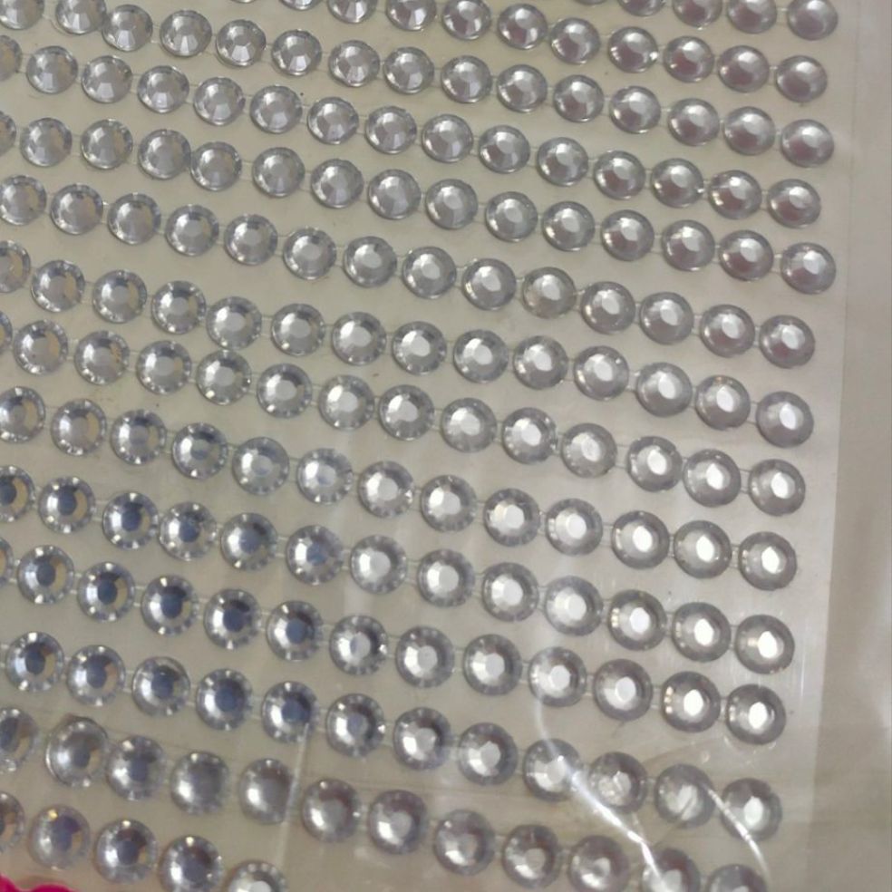Hair Pearls Stick On Self Adhesive Pearls Stickers Face Pearls Stickers for Hair ANLAN - Image 3