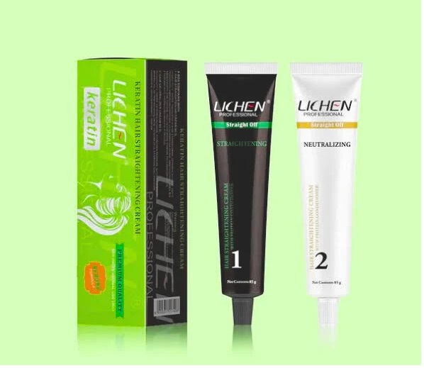 Keratin Straight Off Hair Straightening Cream