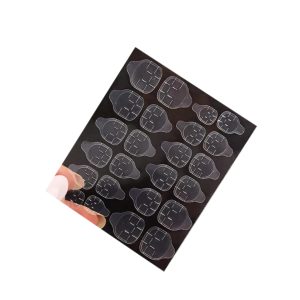 （24pcs/set）Silicone  nail glue Sticker Nail Glue Double-Side Tape Sticker for Manicure Nails Art Decoration Tool