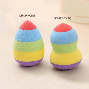 Beauty Blender Rainbow puff sponge Pack Of 2 - Multicolor