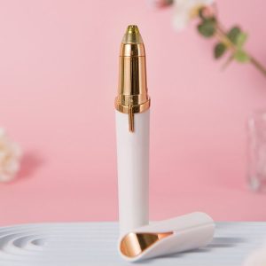 Electric Eyebrow Trimming Tool For Beginners Automatic Electric Eyebrow Trimmer Nose Hair Shaving Brush Scraper 1pc