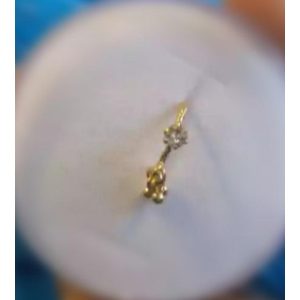 Buy 1 get 1 free trendy classy nose pin for girls