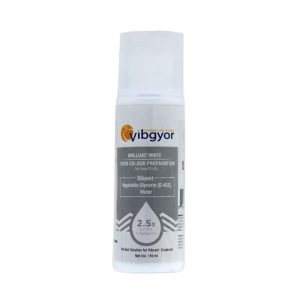 Vibgyor BRILLIANT WHITE Food Liquid Gel Color