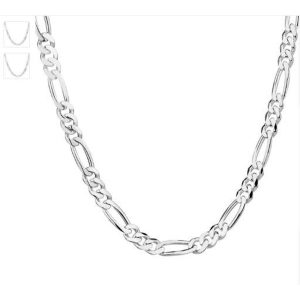 Men Stainless Steel Chain for Men- Necklace Silver