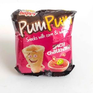 PumPum Chatkhara Spicy Snacks (12pack) corn & wheat