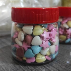 Cake Decorating Multi Designe Hearts Shape 100 Gram Pack