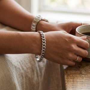 Stainless Steel Style Bracelet For Men