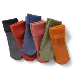 pack of 5 pairs Velvet Socks Women Winter Woolen Socks Warm Thicken Thermal Snow Socks For Ladies Men Unisex