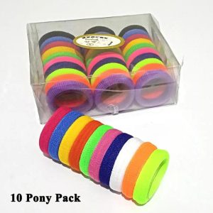 100pcs Multi Colour Pony Band for Girls Hair Accessories Head wear