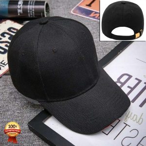 Best Quality Visor P Caps for Men Baseball Caps with Buckle Outdoor Sun Hats for Men's in Black Blue Red Skin Gray White and Brown Color Plain P Caps for Unisex Beanie Cap Set Any Color