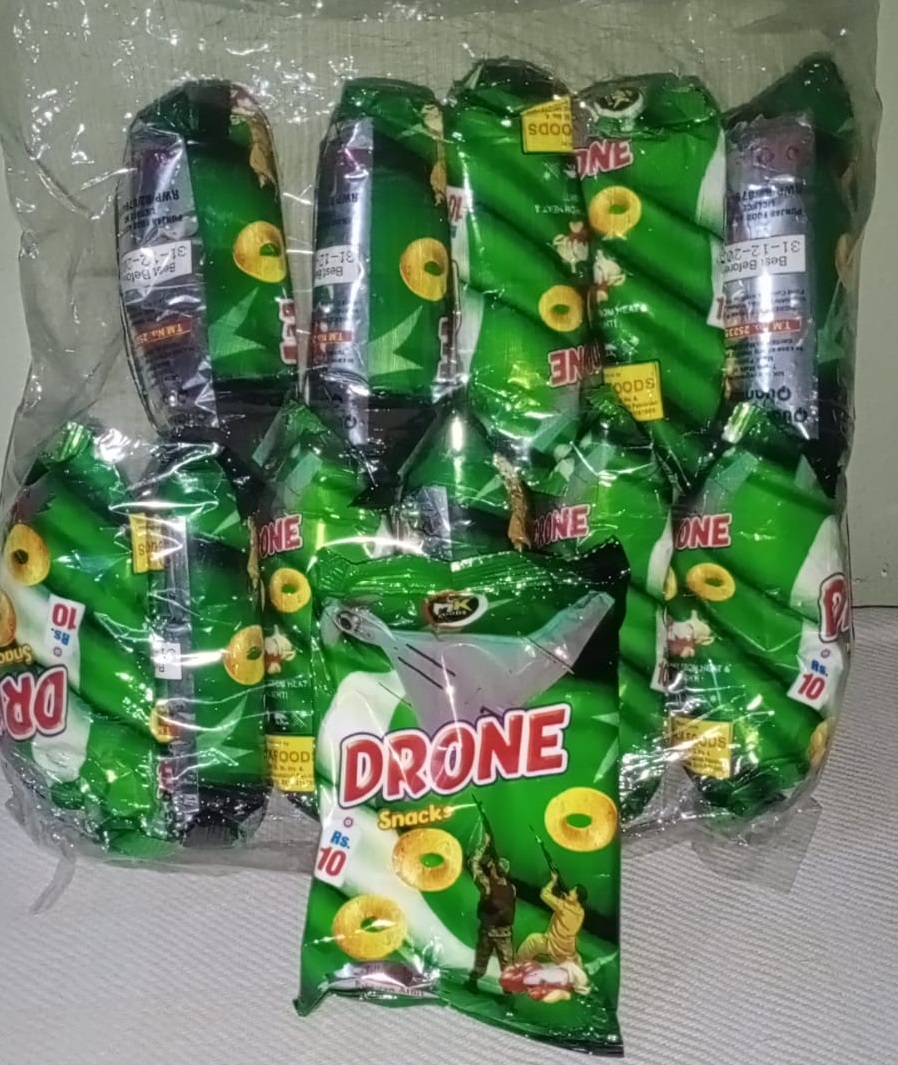 DRONE papad snacks pack of 12