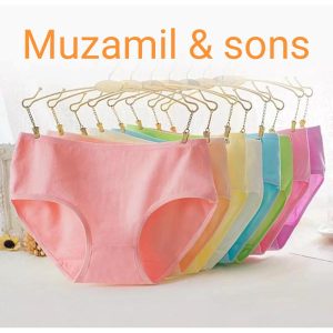 Pack of 5 Comfortable Cotton Brief Women Underwear Panties