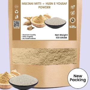 Multani Mitti + Husn e Yousuf Powder for Face Pack