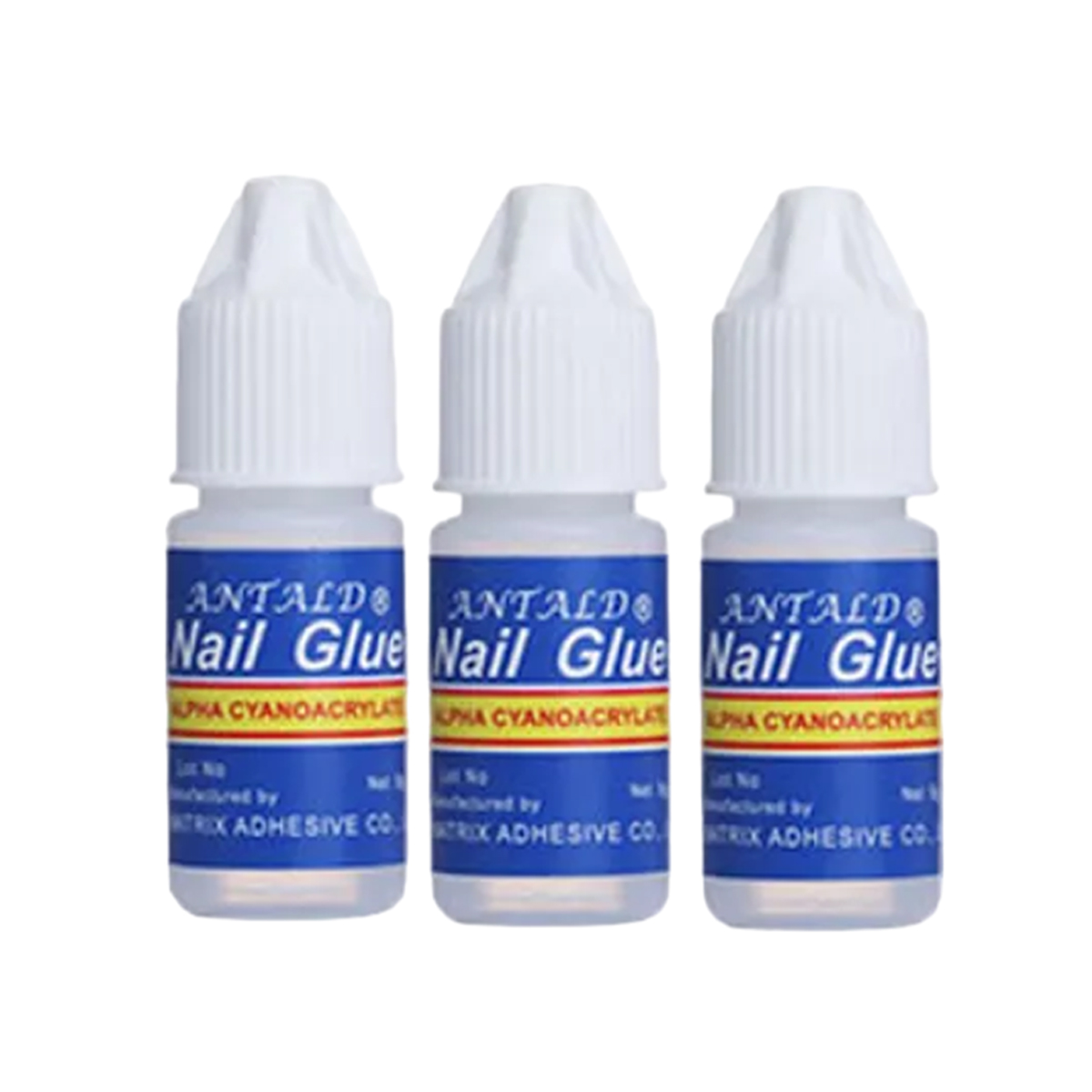 Pack of 3 Nail Glue For Nail Art And Nail Decoration - Image 2
