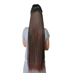 5 Clips Hair Extension - Reddish Brown