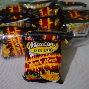 Kur Kury Tabahi Mirch papad snacks pops  12pcs