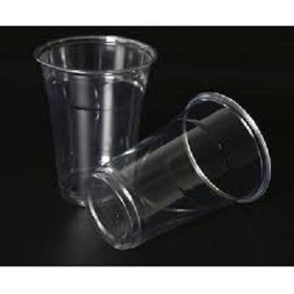 Plastic disposable glass 50pcs