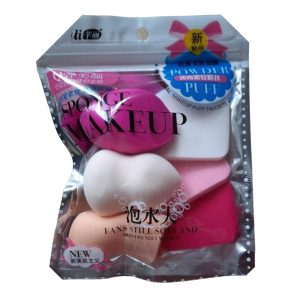 Pack of 5 Mix MakeUp Puff Sponge Beauty Blender