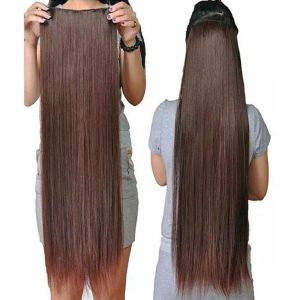 Hair Extensions Natural Brown - Dark Brown- 27Inch