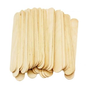 Bundle of Large Disposable Wax Waxing Wooden Body Hair Removal Stick Applicator Spatula