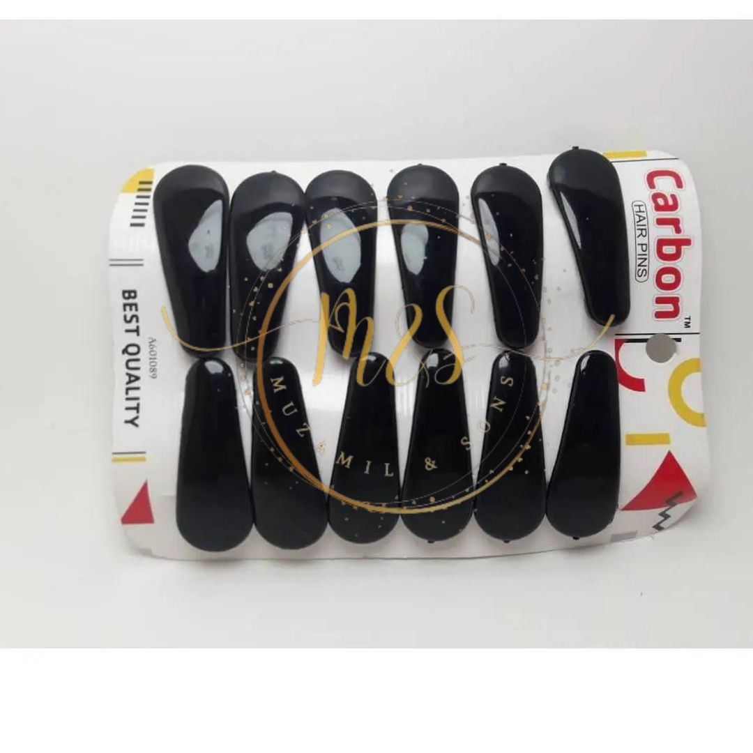 hair pins, catchers, hair clips in black color for girls - Image 3