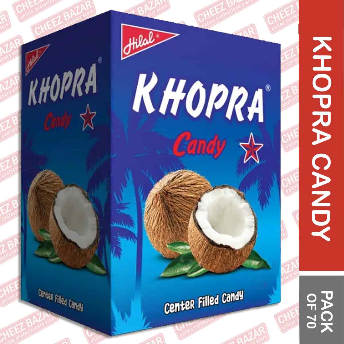 Khopra Coconut Caramel Toffee pack of 70