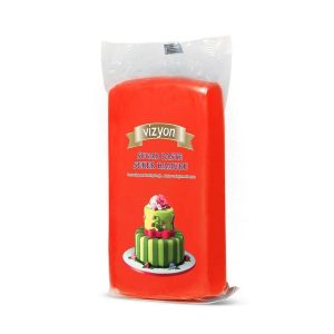 Red Sugar Paste-Fondant- Ready To Use - 1Kg