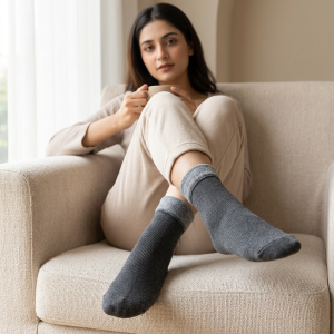 Women Winter Woolen Socks Warm Thicken Thermal Snow Socks For Ladies Men Unisex