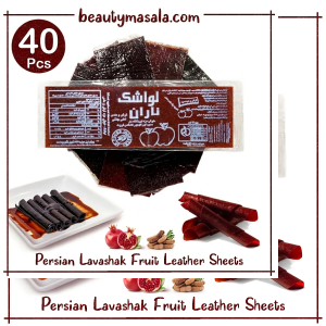 40 Pcs - Persian Lavashak Fruit Leather Sheets